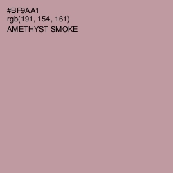 #BF9AA1 - Amethyst Smoke Color Image